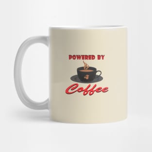 Powered by Coffee Dark Mug